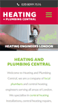 Mobile Screenshot of heatingcentral.com